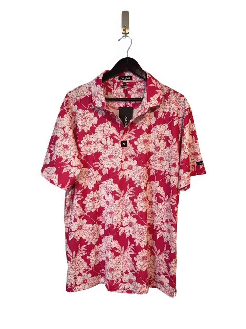 Bad Birdie Lalaland Pink Polo